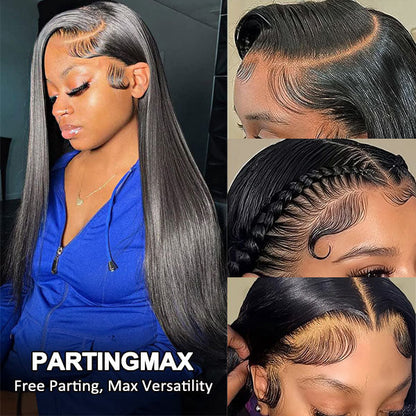 Made of 100% Unprocessed Brazilian Human Virgin Hair Straight Wig 13x4 13x6 Virgin Human Hair Lace Front Wigs Preplucked HD Wigs