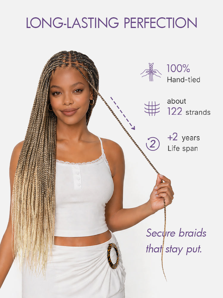 🔥Last Day:81% Off🔥Salon Braids HD Lace Knotless Wig