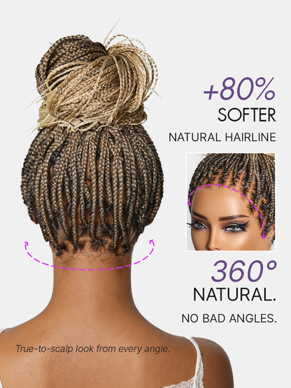 🔥Last Day:81% Off🔥Salon Braids HD Lace Knotless Wig