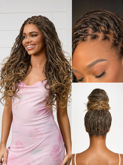 🔥Last Day:81% Off🔥Salon Braids HD Lace Knotless Wig