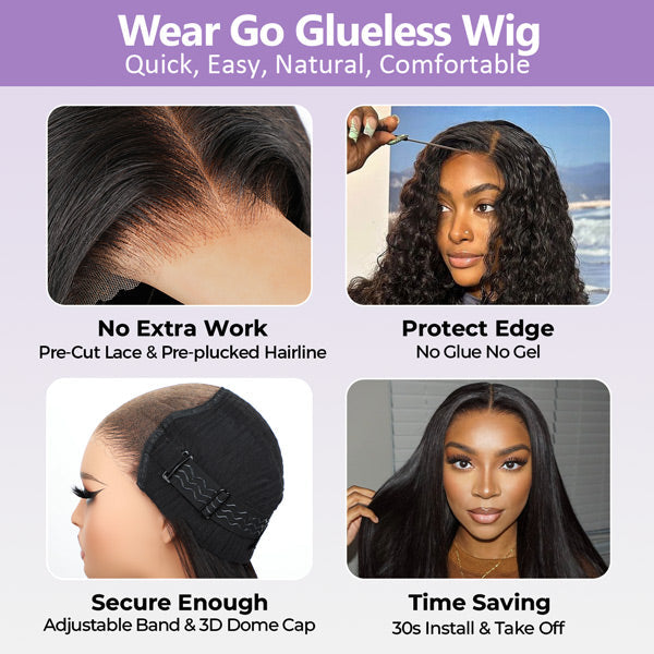 Pre-cut Lace Wig Body Wave Hair 99J Burgundy Color Wear Go Glueless Wig 7x5 Lace Wig Preplucked with Natural Hairline