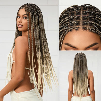🔥Last Day:81% Off🔥Salon Braids HD Lace Knotless Wig