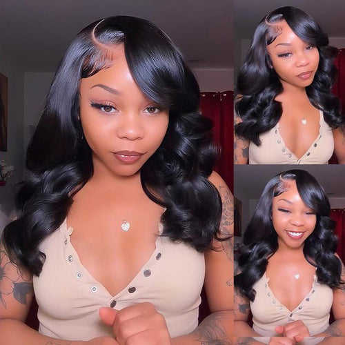 ✨ Glueless Layered Body Wave Wig – Pre-Bleached & Beginner Friendly