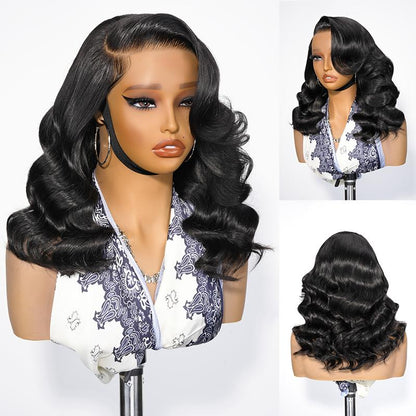 ✨ Glueless Layered Body Wave Wig – Pre-Bleached & Beginner Friendly